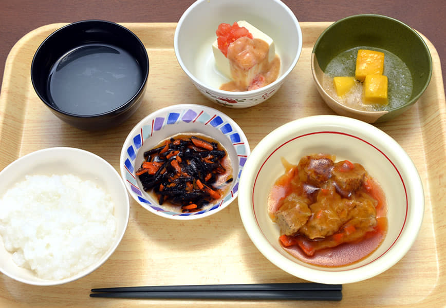 新しい嚥下食が完成